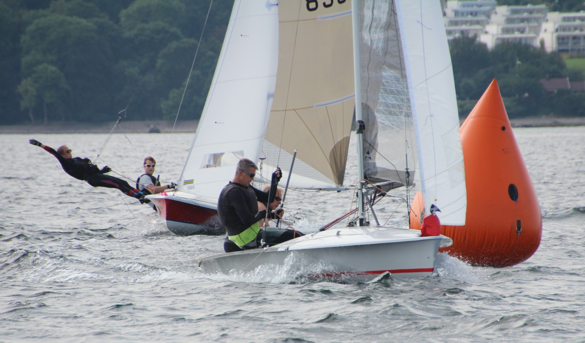 Malin och Viktor in action