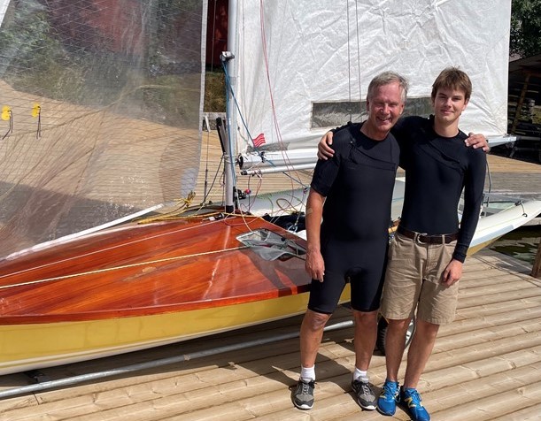 Sommaren 2021 med Parbleu Ulf med son